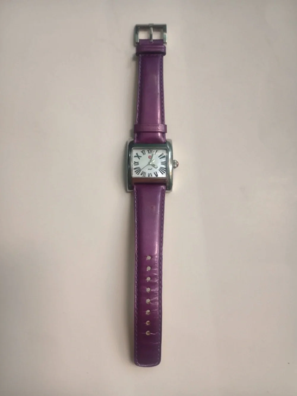 Michael MW Women's Watch Pearl Glow Hands Swiss Very Good New Battery